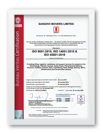 ISO Certificate