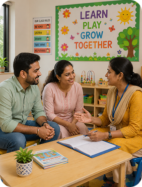 Increased Parent
Confidence